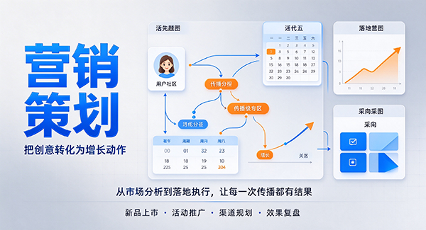 武都区营销策划